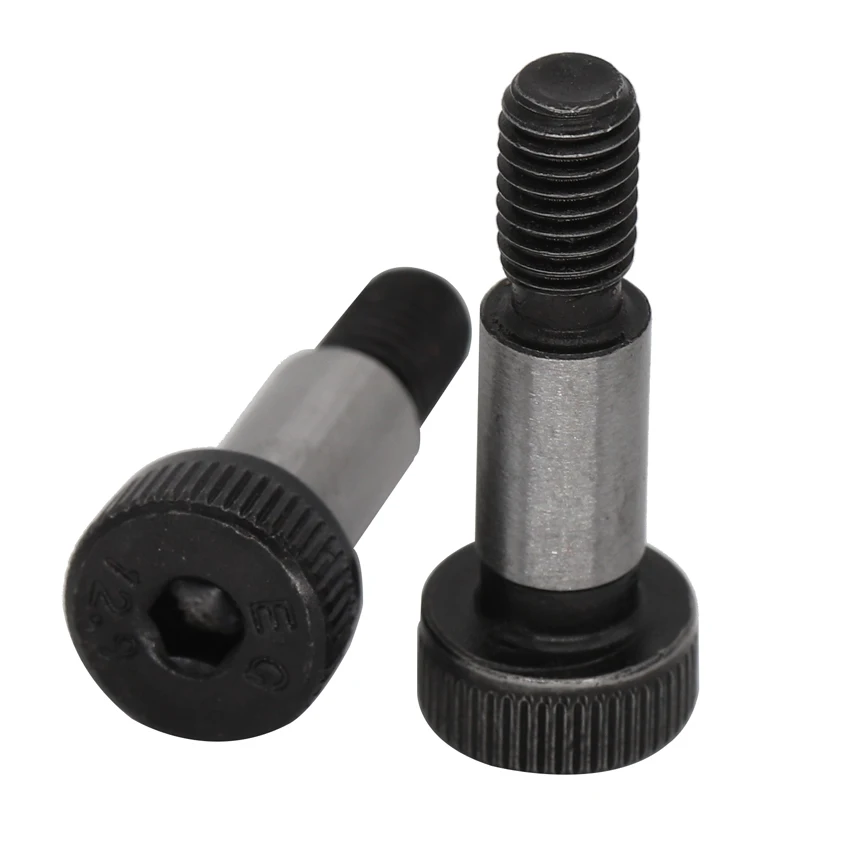 

M10*100/110/120/130/140/150mm 12mm 13mm Shaft OD 12.9 Grade Steel Hexgaon Socket Mould Shoulder Screw Stopper Brake Stop Bolt