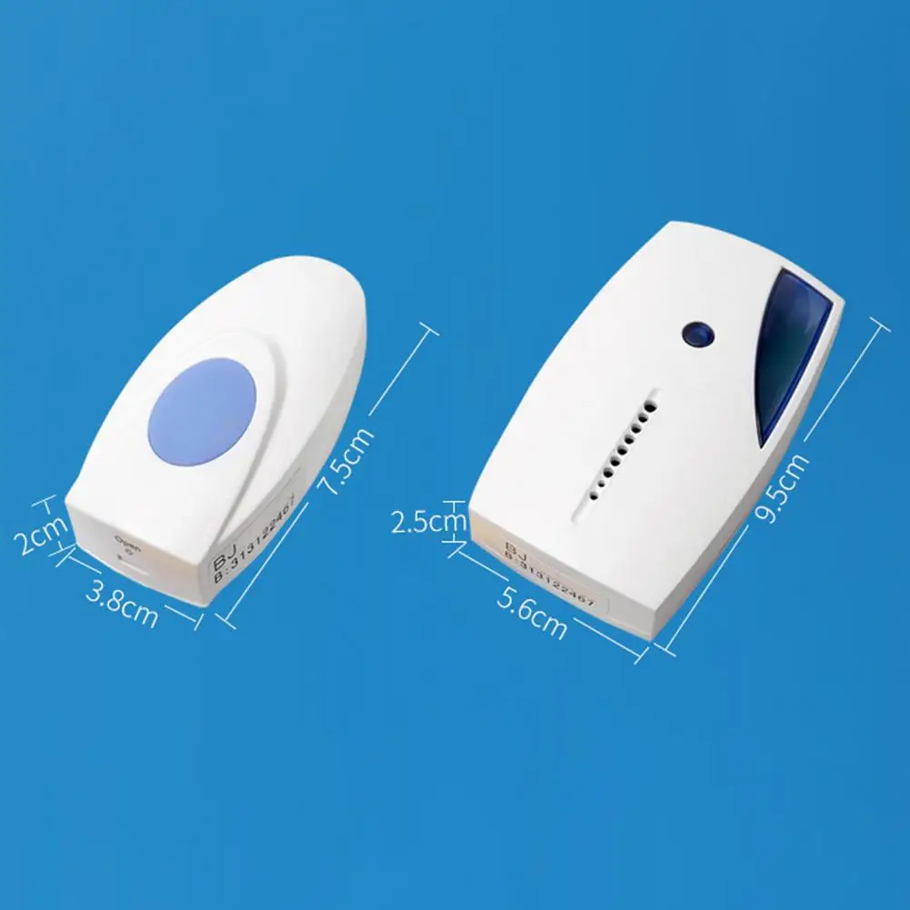 Campanello senza fili per esterni 36 melodie 3 livelli di Volume campanello ad alta sensibilità sicurezza domestica intelligente Kit campanello di benvenuto campanello per porte