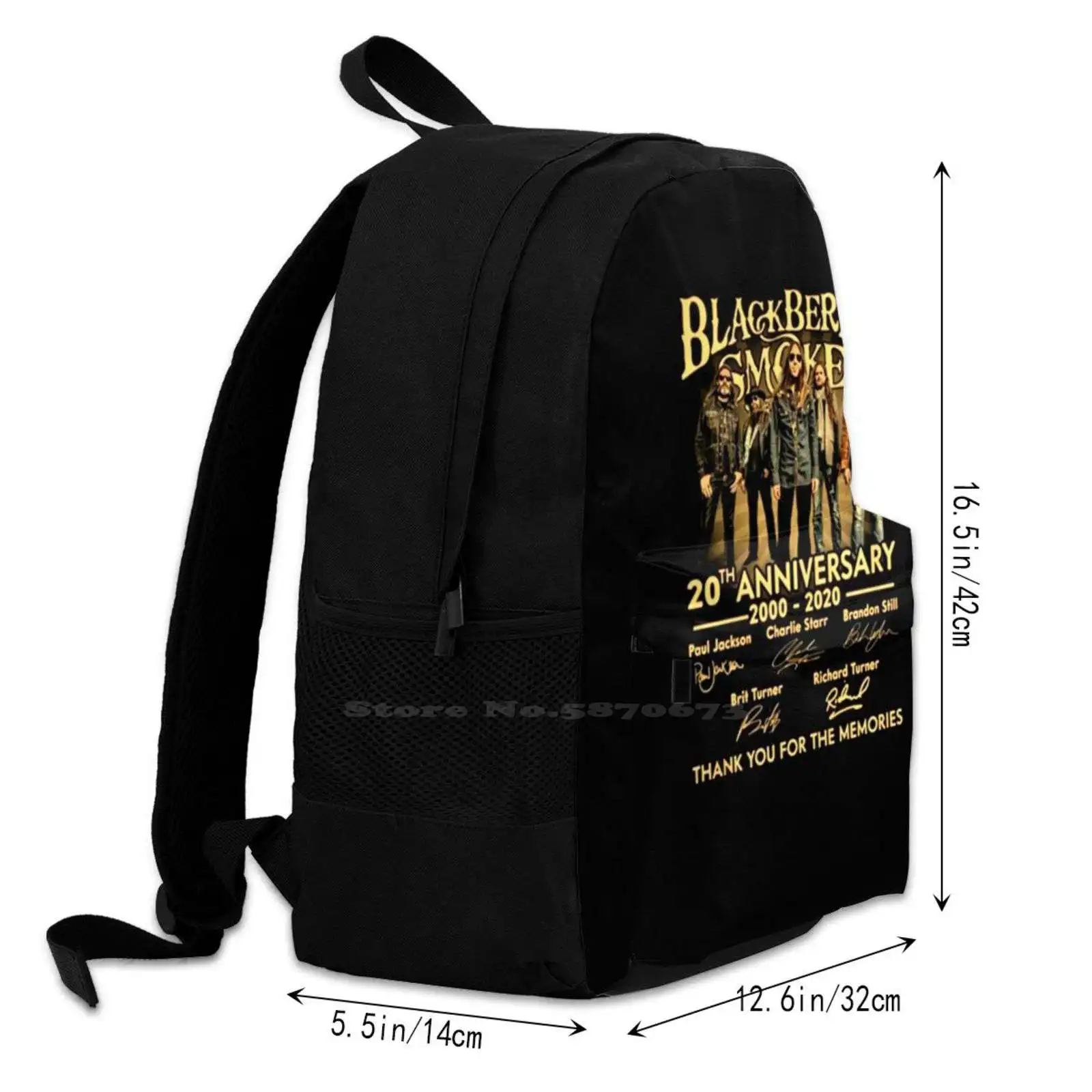 20th Anniversary 2000 2020 Backpack For Student School Laptop Travel Bag 20th Anniversary 2000 2020