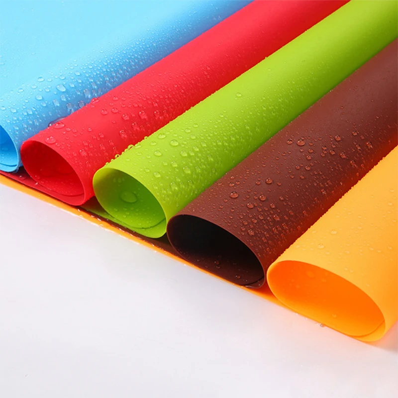 Silicone Baking Mat Non-Stick Pan Liner Placemat Heat Resistance Table Protector Kitchen Pastry Liner Desktop Bakeware Mat