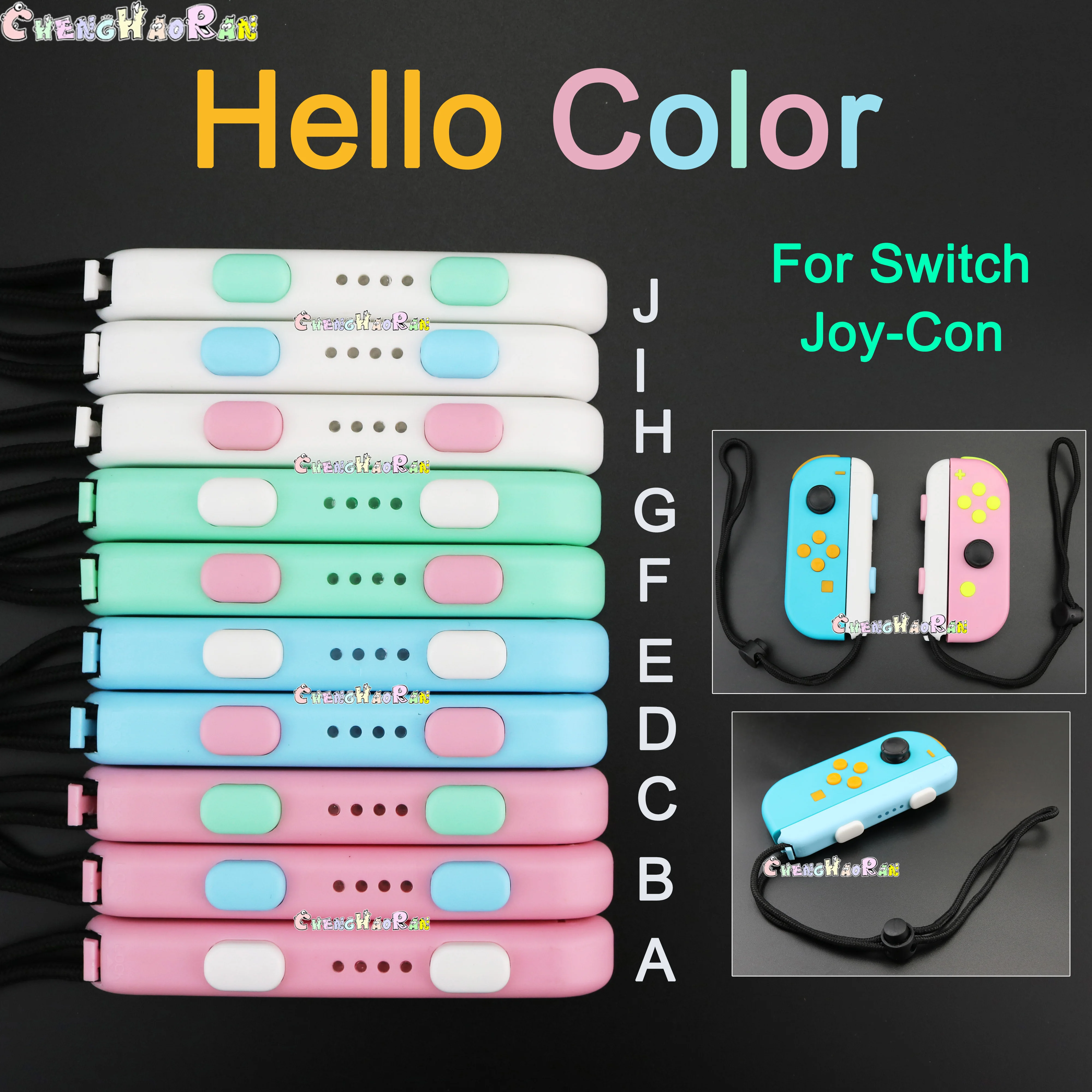 1pcs Mix color Wrist Strap Band Hand Rope Lanyard Laptop Video Games Accessories for Nintendo Switch Game Joy-Con Controller