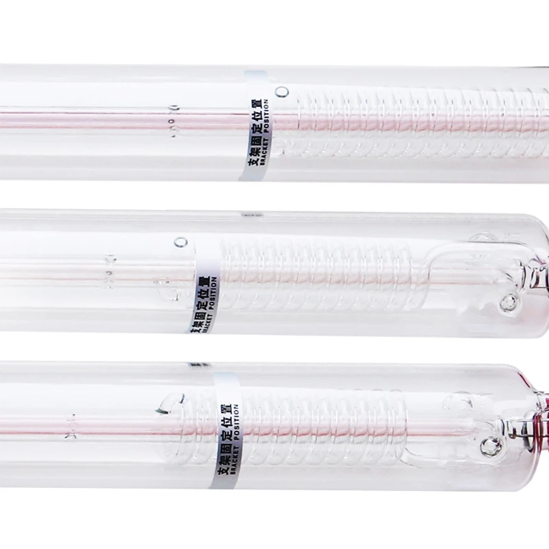 LASERPWR tubo Laser CO2 X2 per uso comune 90W per macchina da taglio e incisione 1250mm * 80mm con 15000 ore di lunga durata