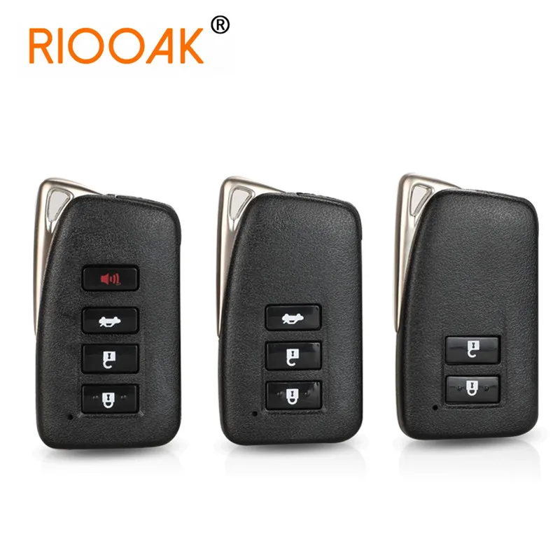 

2/3/4 Button Replacement Remote Car Key Shell Cover Key Case For Lexus NX GS RX IS ES GX LX RC 200 250 350 LS 450H 300H