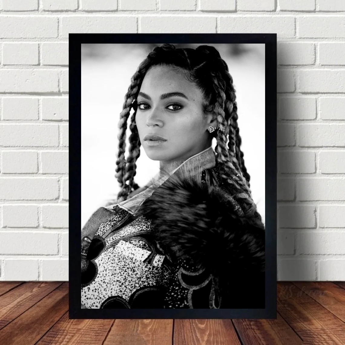 Beyonce Music Star Poster Prints Art Canvas Painting Wall Pictures Living Room Home Decor ( No Frame )