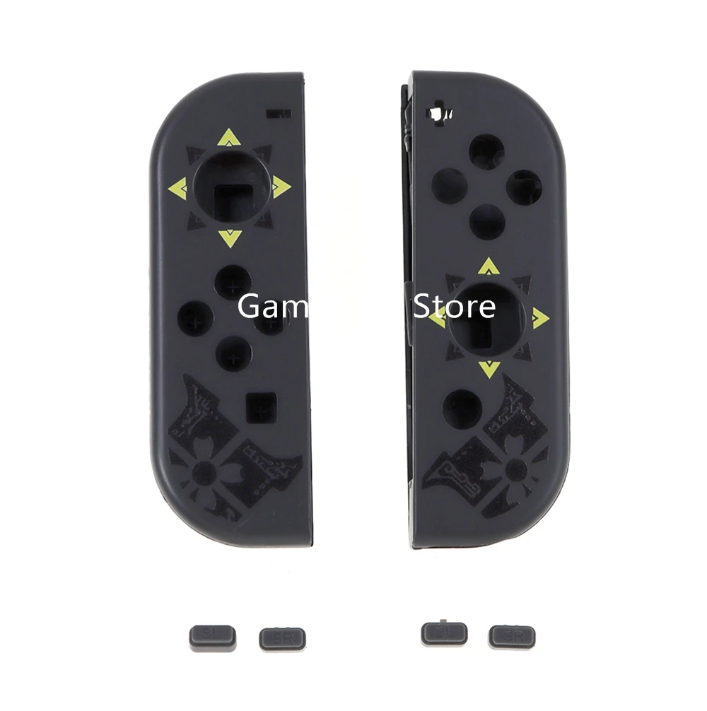 10sets für Schalter Gehäuse shell fall DIY harte Joycon gehäuse abdeckung fall Controller mittleren rahmen SL SR tasten controller fall