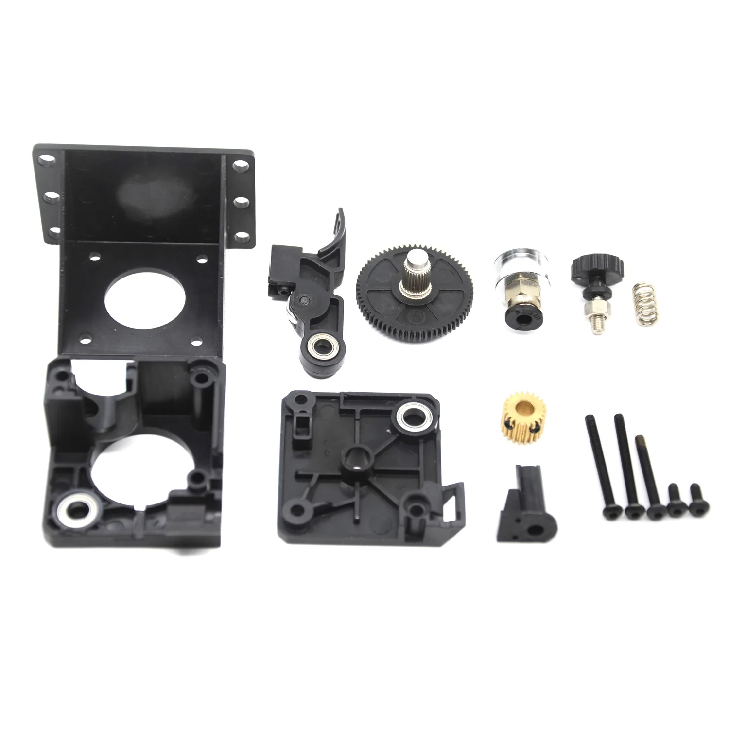 Upgraded 3D Printer Extruder Parts with Mounting Bracket for ANYCUBIC Mega-SCR10V6 Hotend J-Head for 1.75mm Filament
