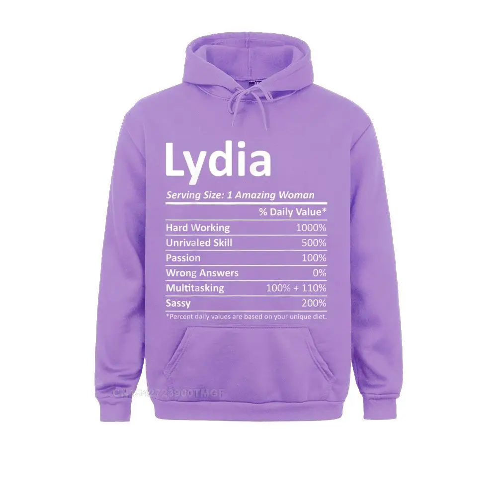 LYDIA Nutrition Personalized Name Funny Christmas Idea Oversized Hoodie Funny Hoodies for Men Streetwear Normal Oversized