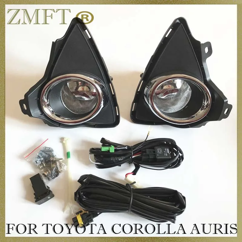 

Car Front Bumper Fog Light Lamp Assembly For Toyota Corolla Auris 2012 2013 2014 2015 Wiring Switch Harness Kit Set