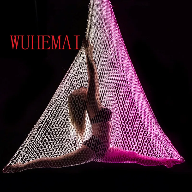 New Aerial yoga hammock yoga fishing net hanging net swing net rope hanging net bed net yoga fabric swing hammock belt aerial