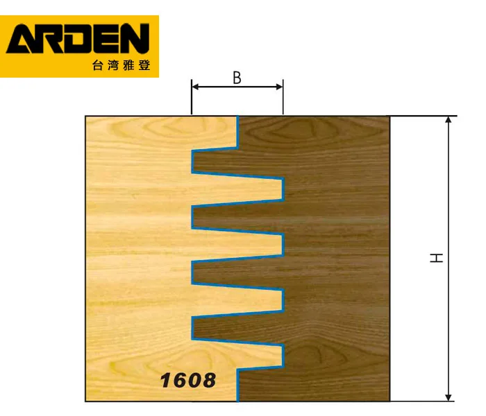 Multi-flute woodworking cnc cutter tenon function