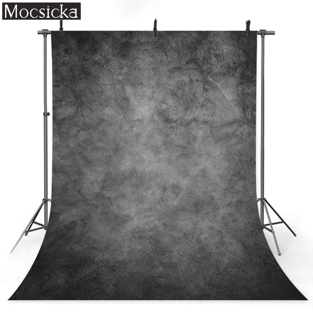 Gray Abstract Texture Backdrop Retro Old Master Portrait Photography Background Adult Children Birthday Art Photocall Studio