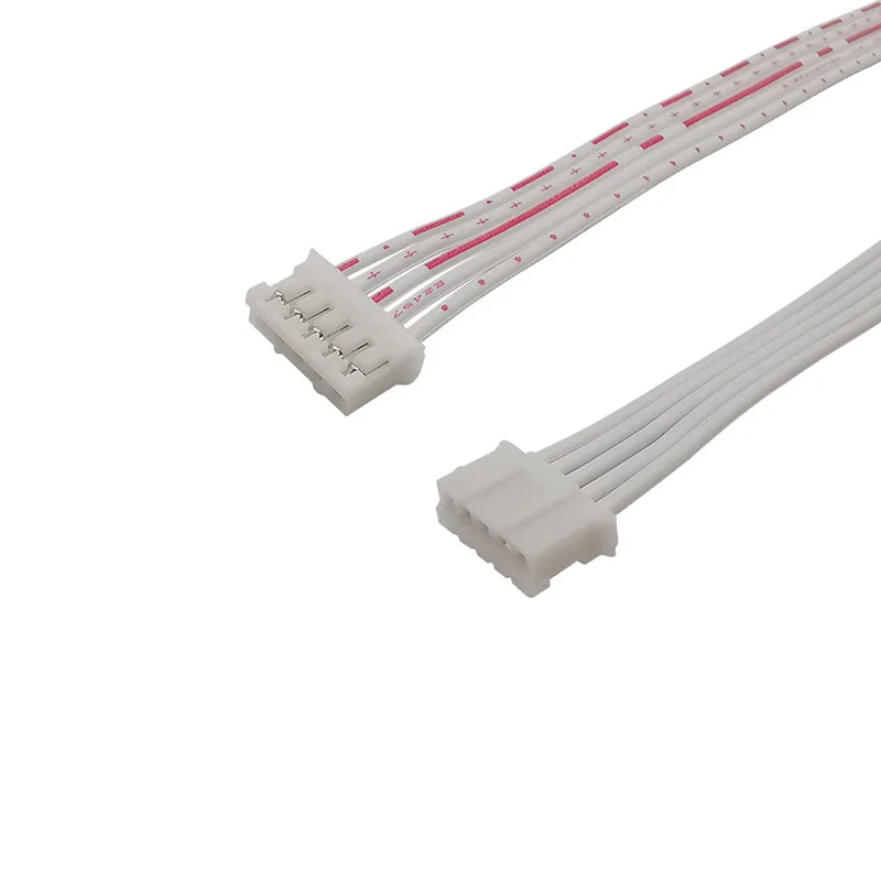 10Pcs JST PH2.0 2.0mm Pitch 2/3/4/5/6 Pin Female to Female Plugs Wire Cable Connector Red White Wires 26AWG 20CM