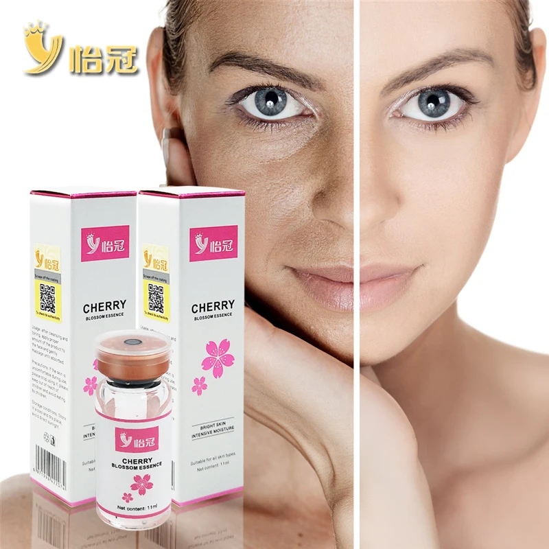 Cherry Blossom Essence Moisturizing Hydrating Anti-wrinkle Anti-aging Shrink Pores Reduce Melanin Precipitation Whitening