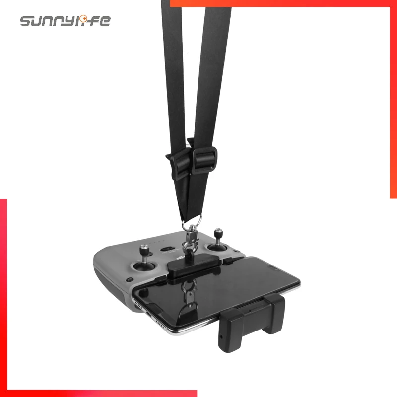 Smycz uchwyt wisząca klamra regulowany stojak smycz na szyje dla DJI Mini 3 Pro Mavic Air 2S/Air 2/mini 2 dron zdalnie sterowany
