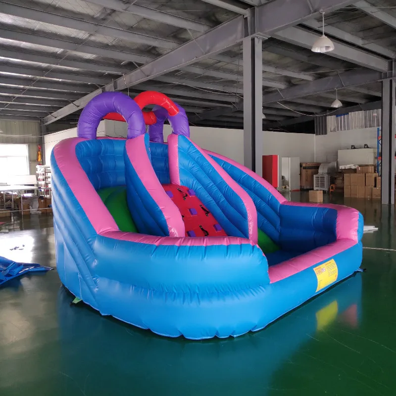 Customized Slide with Climbing Steps and Ball Pool, Jumping Bouncer Castle for Gifts