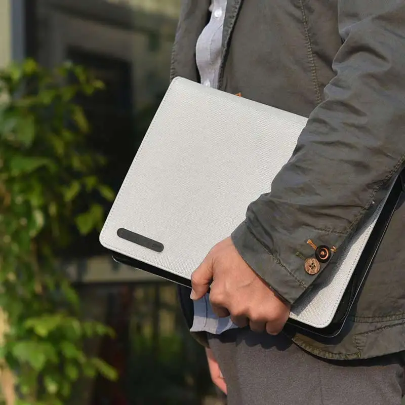 Kaco Esto-حقيبة تخزين رقمية متعددة الوظائف ، مع كابل بيانات الهاتف الخلوي وشحن قرص U ، تشطيب القرص الصلب المحمول