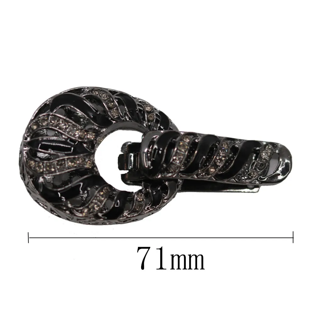 Good quality 71mm metal rhinestones button with sweater coat decoration button accessories DIY 1Pcs/Lot SP-0055
