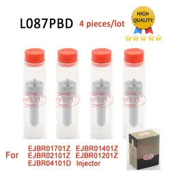 4pcs L087PBD Common Rail Nozzle L087PRD Fuel Injector Nozzle L087 PBD L087PBC For RENAULT 8200365186 EJBR01401Z EJBR01201Z