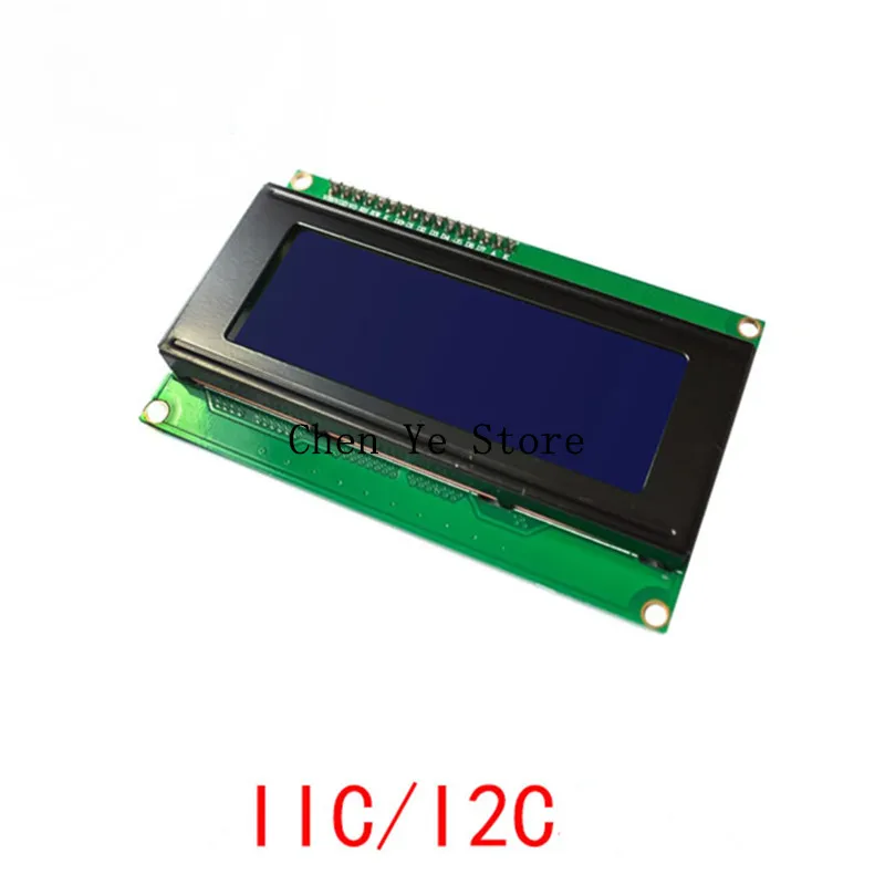 Free Shipping2PCS IIC/I2C/TWI 2004 Serial Blue Backlight LCD Module for Arduino UNO R3 MEGA2560 20 X 4 LCD2004