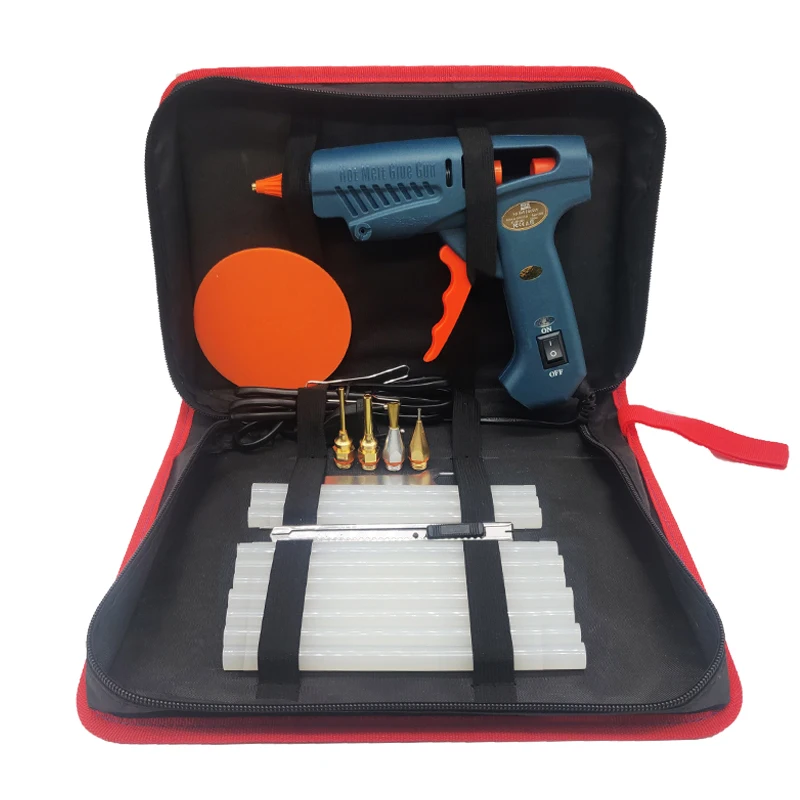 Hot Melt Glue Gun 50W/150W 100W Copper Nozzle for 11mm Glue Sticks Home Craft DIY Adhesive Hot Gun Tool Bag