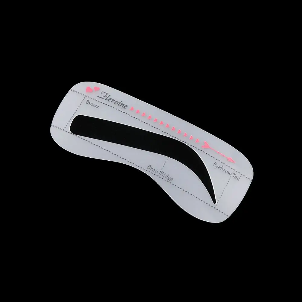 Herbruikbare sjabloon Oogverzorging Make-up Tools Wenkbrauwstencil Shaper