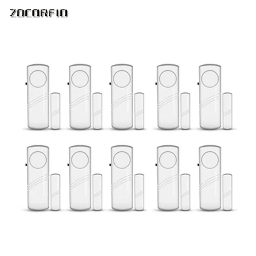 

10pairs Standalone Magnetic Sensors Independent Wireless Home Door Window Entry Burglar Alarm Security alarm Guardian