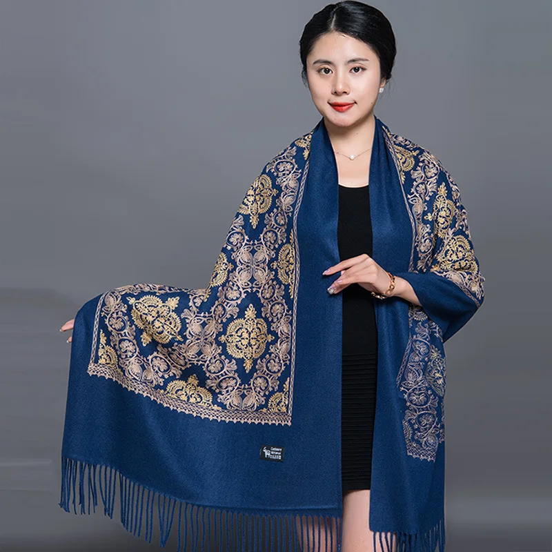 

New Arrived Shawl Fashion Scarf Cashew Flower Scarf Shawl Fringed Scarves Women Solid Scarf Brand Designer Bufanda Mujer