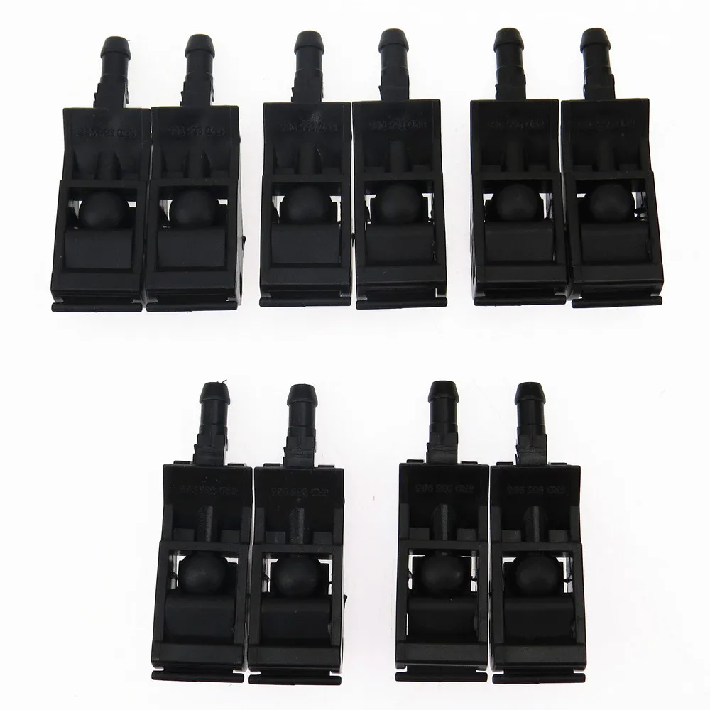 

Car Front Windshield Washer Wiper Nozzle 10pcs 6RD955985 For VW Bora Jetta Gran Santana Skoda Rapid Spaceback 1K0955984