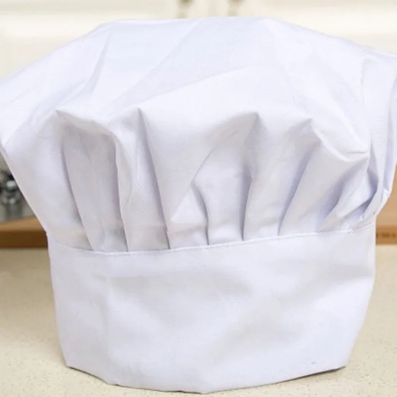 Comfortable New Cook Adjustable Men Kitchen Baker Chef Elastic Cap Hat Catering Dropshipping