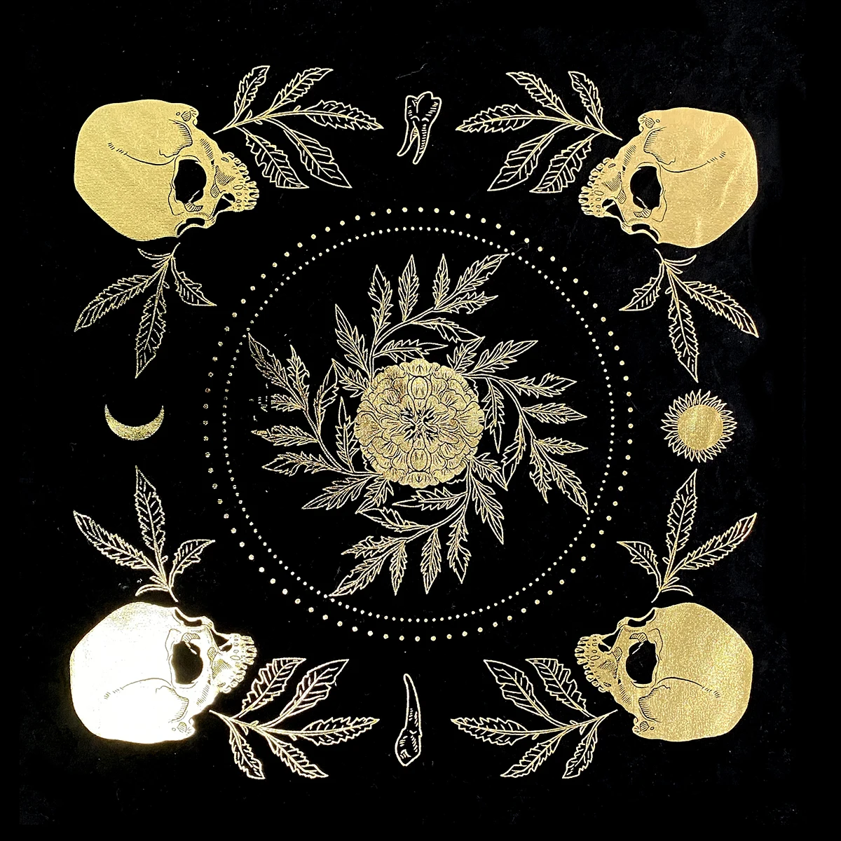 Tarot Cloth Altar Cloth Constellation Sun Star Moon Universe Premium Witchcraft Alter Tarot Spread Table Cloth Wicca Square
