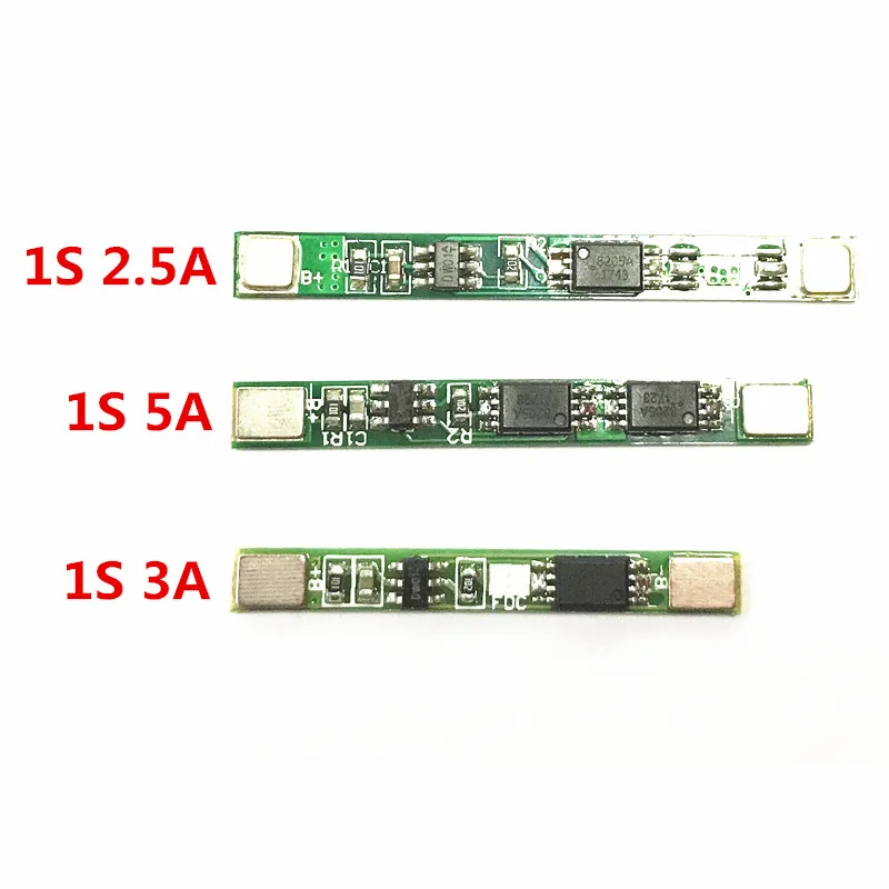 1S BMS 2.5A/3A/4A/5A/10A/25A 3,6 v 3,7 v Защитная плата для литий-ионной батареи