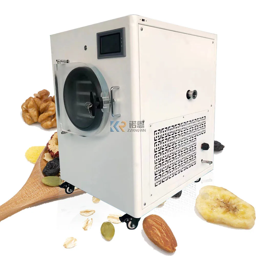 Home Use Vacuum Freeze Dryer Digital Drying Machine For Vegetables And Fruits Mini Vacuum Lyophilizer Deshydrateur