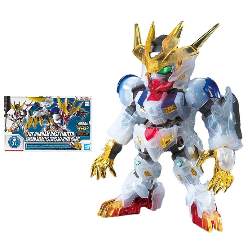 

Bandai Gundam Model Kit Animation Figure SD Barbatos Upus Rex Clear Color Genuine Gunpla Action Toy Figure Toys for Children