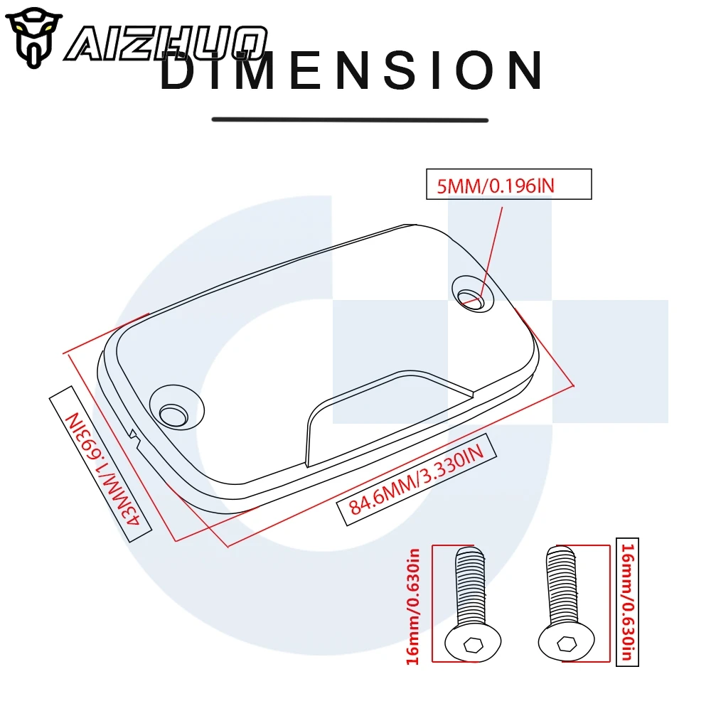 Motorcycle Accessories Front Brake Fluid Reservoir Tank Cap Cover FOR HONDA ST 1100 ST1100 1996-2001 1997 1998 1999 2000