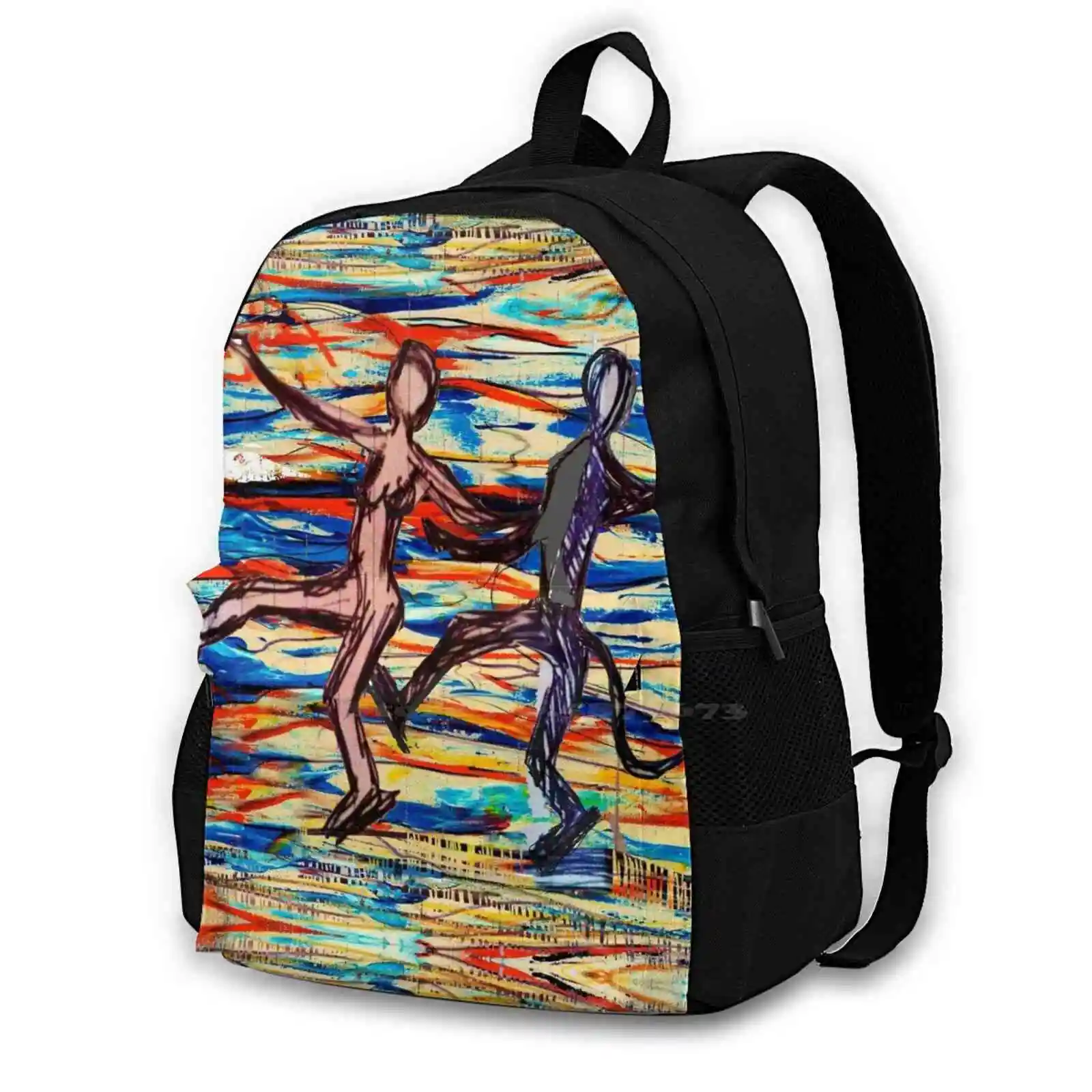 Dance Of The Hours Backpack For Student School Laptop Travel Bag Gay Music Another One Breaking Hearts Dancing With A Stranger