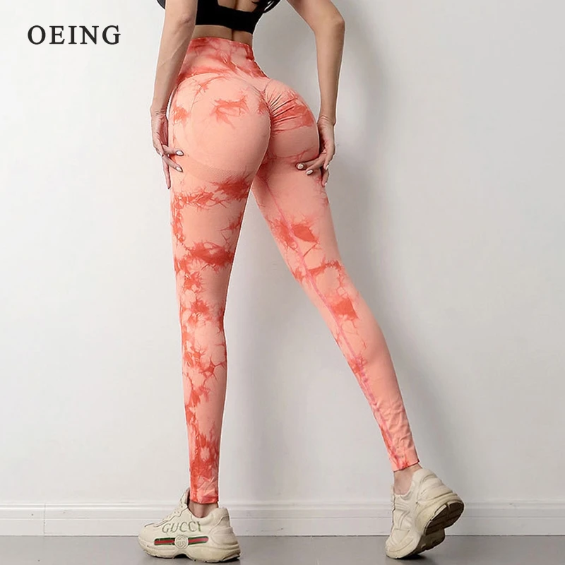 Damskie seksowne legginsy z bąbelkami z wysokim stanem bezszwowe spodnie sportowe Fitness Push Up legginsy gimnastyczne getry do treningu jogi do