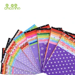 Chainho,Polyester Non-Woven Printed Felt Fabric,1mm Thickness,DIY Sewing & Quilting Material,10 Pieces,30x30cm,8 Kinds Designs