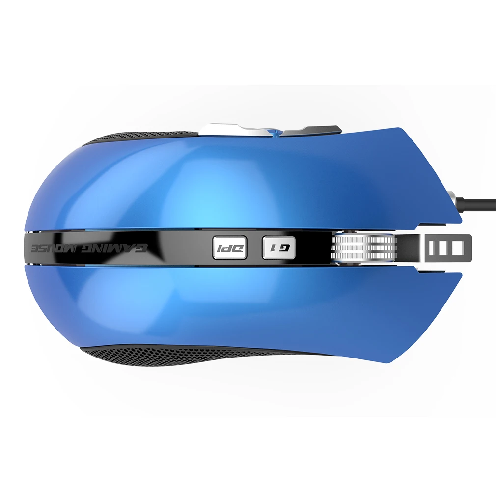 Neue G60 Verdrahtete Finger Rechts USB 1.1/2,0 Interface Geflochtene Draht Programmierbare 9 Tasten Professionelle Optische Gaming Maus