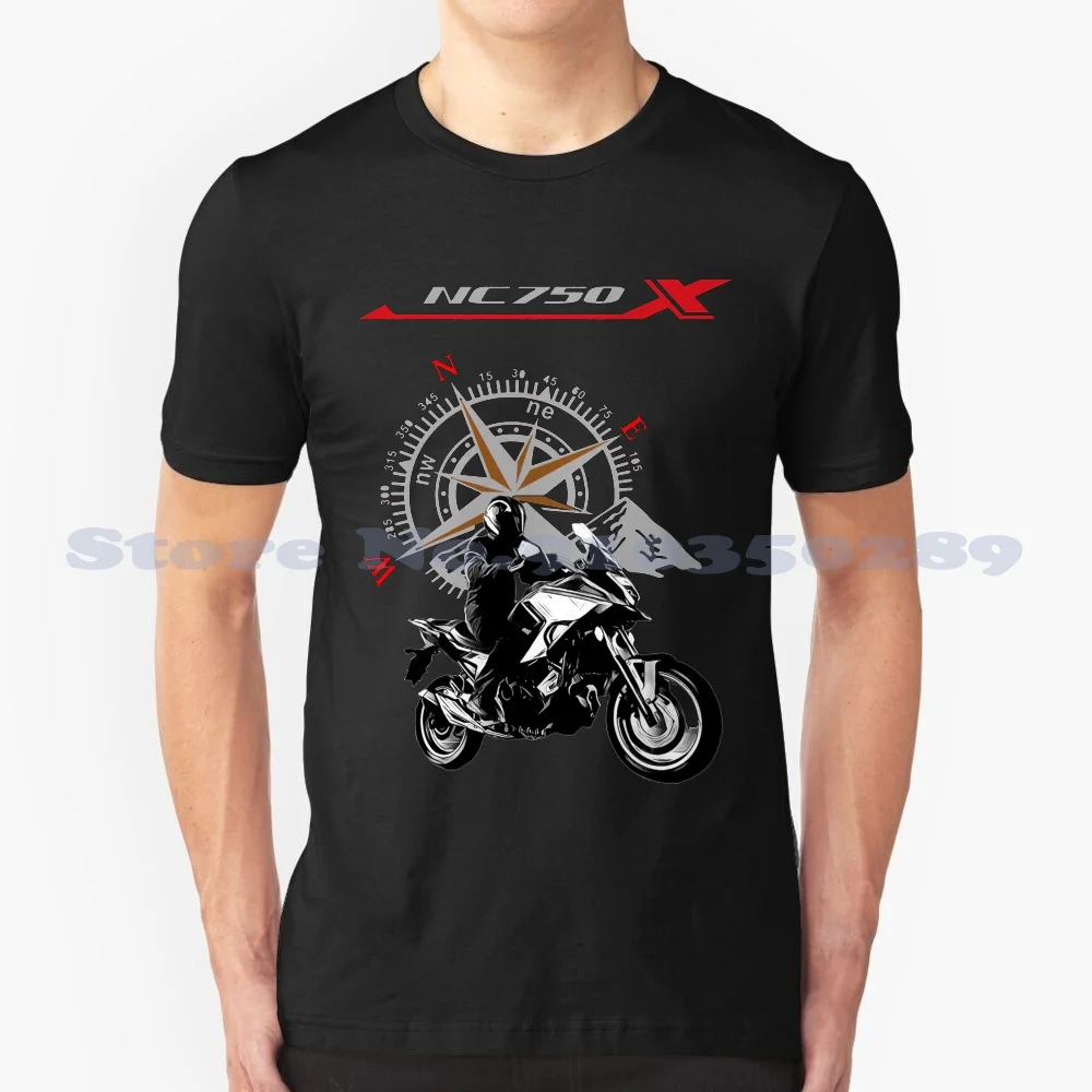 Nc750x Fashion Vintage Tshirt T Shirts Motorcycles Big Trail Moto Motorbike Adventure Bikers Motoarte Motorsport