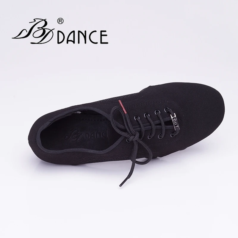 TOP BDDANCE Latin Dance Shoes  WOMEN SHOE Jazz Modern Oxford Cloth Non-slip Rubber Sole BD JW-1 Sweat Durable Clearance FREE BAG