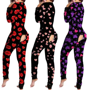 Pijamas enteros con abertura trasera clearance