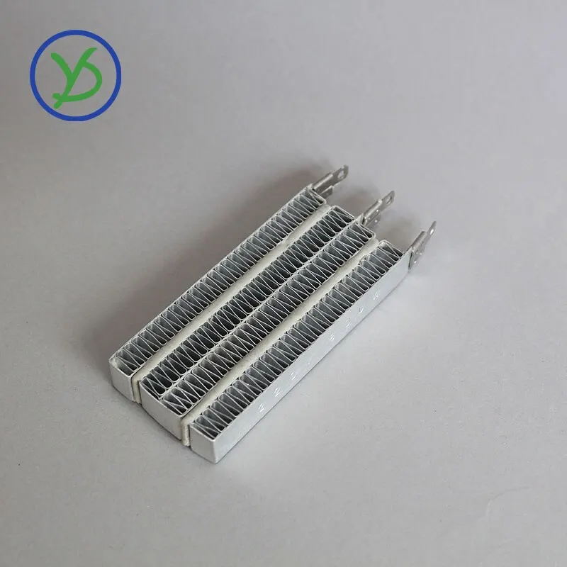 220V 800W Ptc Ceramic Air Heater Conductive Ptc Heating Element Electric Air Heater Parts With Corrugated Strips 96B2 118*44*16m