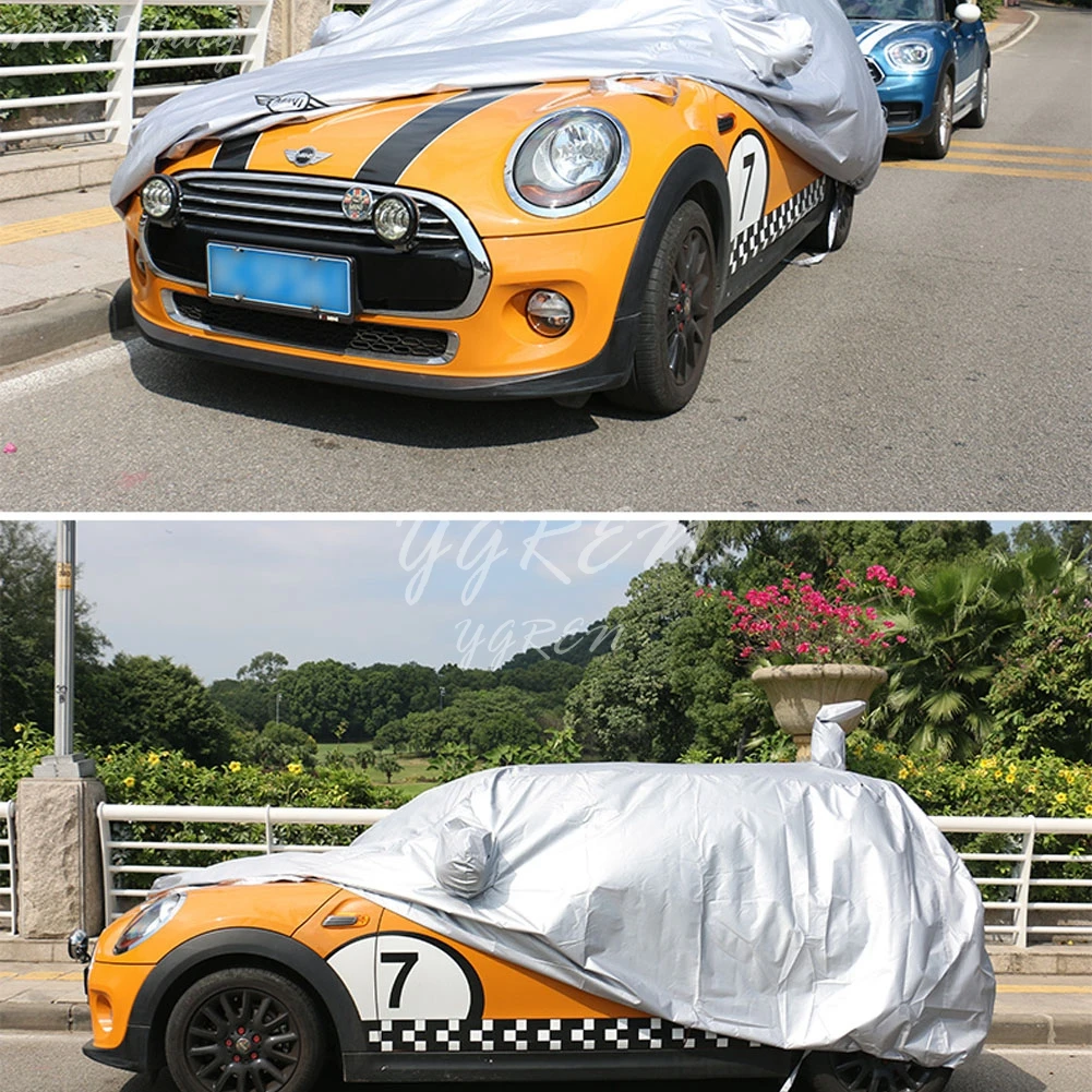 

Car Covers for MINI Cooper R55 R56 R60 R61 Outdoor Dustproof UV Protection Snow Cover Sunshade Rain Waterproof