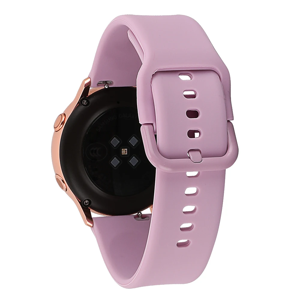 20Mm Dây Đeo Đồng Hồ Cho Samsung Galaxy Đồng Hồ Dây Silicon Dây Đeo Dành Cho Samsung Galaxy Samsung Galaxy Đồng Hồ Hoạt Động 2 Cho Garmin Vivoactive 3