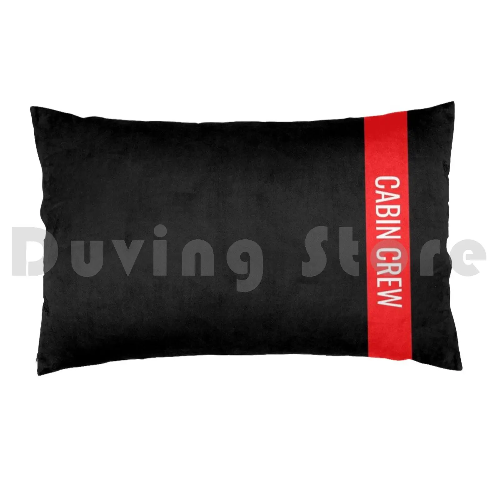 Cabin Crew Vertical Dark Pillow Case DIY 50*70 Flight Crew Cabin Crew Pilot Aviation Airport Flight