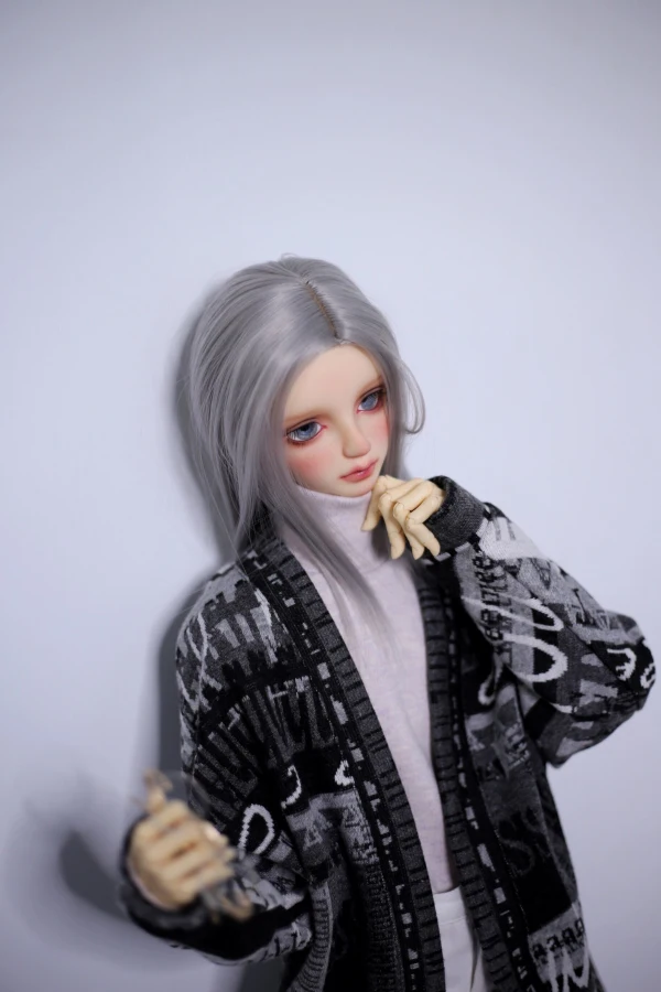 1/4 1/3 Skala BJD Akcesoria Lalka Ubrania Casual Bat Cardigan Płaszcz dla BJD/SD MSD SD13 SD17 SSDF Wujek. Lalka nie wliczona C0878