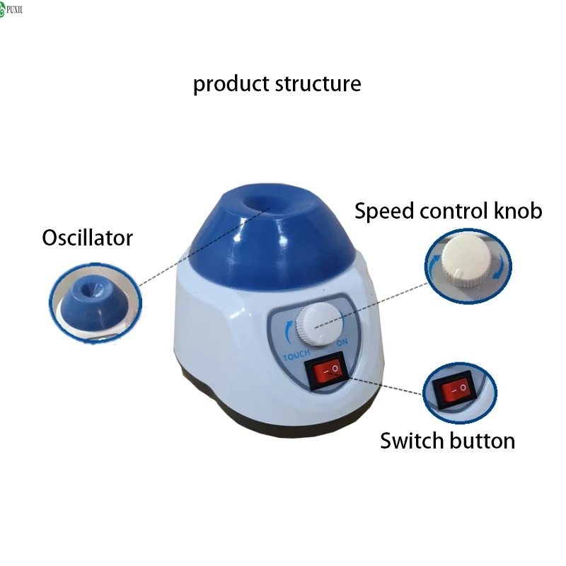 Vortex mixer laboratory vortex mixer shaker test tube centrifuge tube mixing