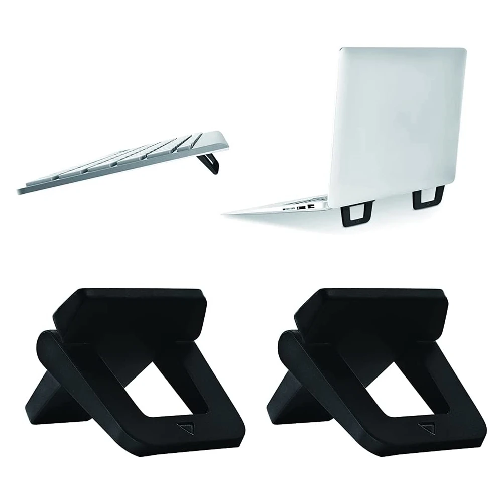 

2pcs Universal Laptop Stand Mini Portable Notebook Stand Heat Reduction laptop holder For Laptop Notebook 10-15.6 inch