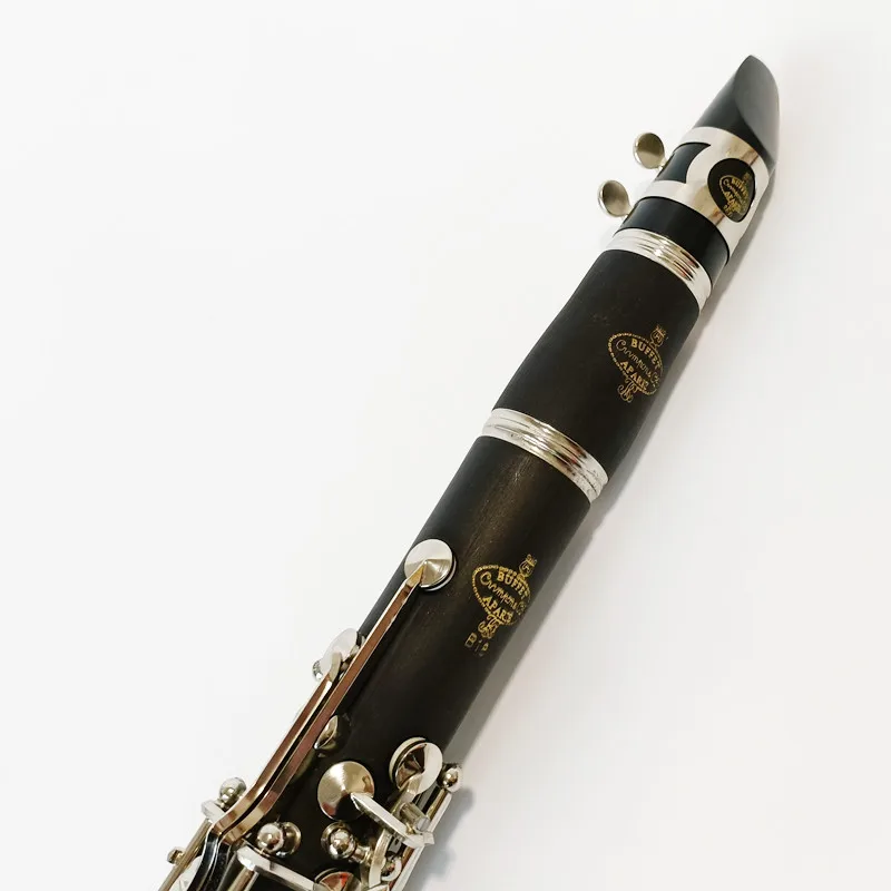 Brand Buffet Crampon Prodige Bb Clarinet 17 Keys B Flat Musical Instruments High Qualiey Bakelite Tube Nickel Plated Clarinet