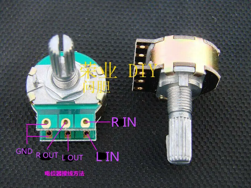 DAC T Type SMD Stepped Attenuator 21 step volume control 100k Potentiometer HIFI